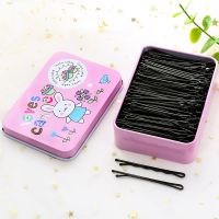 落雪 夹黑色一字夹头饰成人饰品韩国卡刘海夹顶夹小边夹影楼卡子