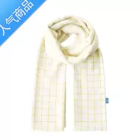 SUNTEK云朵工厂云朵格子围巾女秋冬学生外搭可爱韩版保暖围巾披肩两用