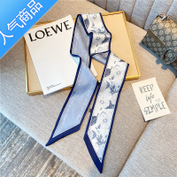 SUNTEK石原里美~包包丝巾小长条女春夏季温柔复古花朵领巾绑ins头巾发带