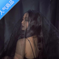 SUNTEK蒙面盖头防风沙舞蹈大方巾飘逸轻薄防尘透明纱巾海底绒花道具丝巾