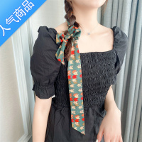 SUNTEK丝巾发带女夏季小长条超仙绑发飘带春秋绑包丝带腰带韩版编发领巾