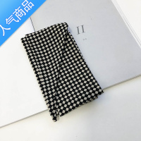 SUNTEKMAKA定制春秋格子薄款围巾洋气时尚百搭小长条丝巾装饰领巾腰带女