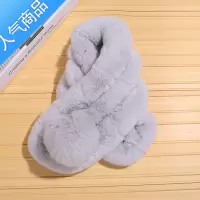 SUNTEK整皮双球獭围巾女冬季暖厚皮草围脖儿童学生围巾俏百搭可爱韩