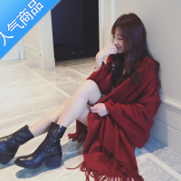 SUNTEK超大民族风围巾女春秋西藏青海湖旅游拍照保暖披肩两用空调房夏季