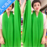 SUNTEK丝巾女秋冬季时尚洋气披肩中年妈妈款保暖围巾色超大百搭纱巾夏