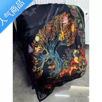 SUNTEK凤凰树欧美百搭丝巾围巾女夏季薄款防晒器空调房披肩外搭纱巾