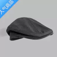 SUNTEK帽子男士韩版鸭舌帽潮牌大头围帆布贝雷帽秋季大号遮阳复古前进帽