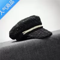 SUNTEK帽子女韩版秋冬日系名媛风鸭舌贝雷帽网红八角帽百搭英伦复古军帽