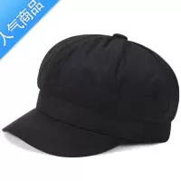 SUNTEK大头围八角帽女大码贝雷帽男潮大号适合圆脸夏季大脸女夏62cm帽子