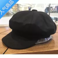 SUNTEK大头围帆布八角帽文艺复古休闲鸭舌画家贝雷帽大码帽子男女春夏秋