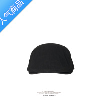 SUNTEK韩国ins复古画家文艺贝雷帽男士女街头潮短檐黑色英伦前进帽子