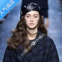 SUNTEKD家原创复古风柔软小羊皮贝雷帽优雅画家女帽子欧美秋冬新品