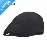 SUNTEK男士新款帽子夏季遮阳防晒鸭舌帽时尚潮牌薄款透气复古前进贝雷帽