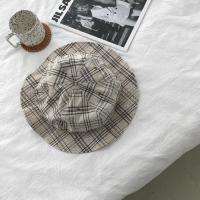 SUNTEK个性小众设计款大版显瘦云朵帽文艺复古贝雷帽防晒遮阳渔夫帽