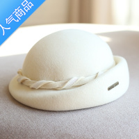 SUNTEK秋冬日系复古休闲呢贝蕾帽画家帽时装毡帽子百搭英伦短檐礼帽