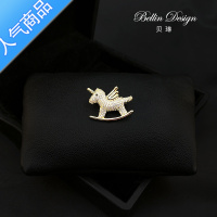 SUNTEK可爱日系独角兽小胸针ins少女心外套徽章防走光扣针配饰3511