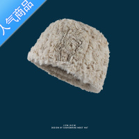 SUNTEK炒鸡好看毛毛仿皮草短款水桶帽贵气有钱小姐姐秋冬保暖盆帽洋气款