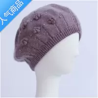 SUNTEK新款中老年人帽子女春秋短檐薄款贝雷帽老人帽子奶奶户外妈妈帽