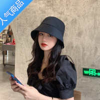 SUNTEK鱼夫女帽渔夫帽春款时尚适合小头的帽子女网红水桶帽遮脸防晒遮阳