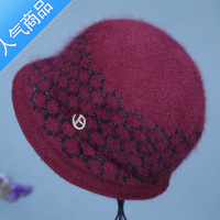 SUNTEK老年人帽子女奶奶秋冬天线帽老人加绒厚妈妈保暖帽老太太棉帽