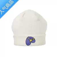 SUNTEK刺绣爱心冷帽街头嘻哈滑板圆顶ins秋冬星星毛线帽子针织
