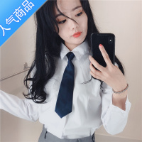 SUNTEKins领带潮衬衫女装饰学院风chic日系原宿风英伦风黑色土酷小领带