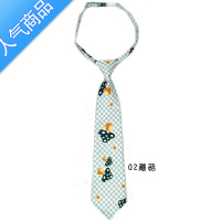 SUNTEK买二送一 免打可爱原创学院ins风搭配衬衫卡通波点格子潮短领带女