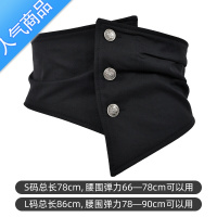 SUNTEK腰封女夏外搭宽布腰带装饰连衣裙配饰外穿束腰衬衫皮带黑色配裙子