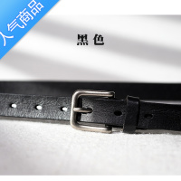 SUNTEK软皮女士搽色复古腰带裤带厚头层百搭女皮带