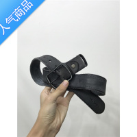 SUNTEK性价比W敌 头层水洗做旧!复古男士皮带针扣裤腰带男休闲百搭