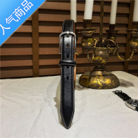 SUNTEK鹿三先生窄版3CM腰带男女同款皮带百搭复古简约皮腰带