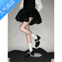 SUNTEK | 原创两色设计款珍珠定制款中筒手工钉珠甜美四季袜女棉