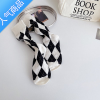 SUNTEK白色菱形格堆堆袜子英伦风小红书同款学院风中筒袜女ins潮棉袜子