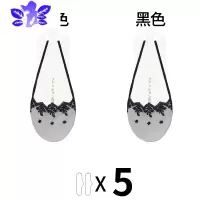 Ideamini女夏季薄款浅口隐形高跟鞋凉鞋袜子半截脚掌袜套防滑袜子