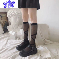 Ideamini网红条纹丝袜女黑色性感黑丝连裤袜子情调蕾丝超薄袜子