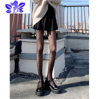 IdeaminiAY To films秋季新款黑色性感B字母黑丝袜任意剪连裤袜加长