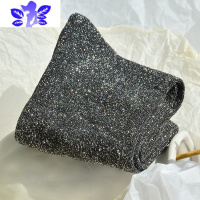 Ideamini三双装春夏日韩超薄金银丝银葱微闪亮丝袜子潮中筒袜珠光女短袜子袜子