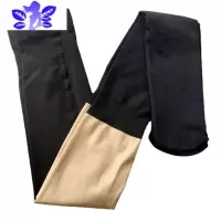 Ideamini防走光拼接丝袜中厚假过膝袜JK三合一裤袜春秋个性光腿连裤高筒袜