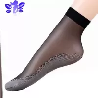 Ideamini短丝袜女棉底薄款春夏秋肉丝中筒脚底防滑吸汗袜
