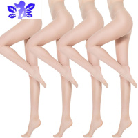 Ideamini黑丝袜女士春秋肉色连裤袜鱼嘴露趾脚趾春夏季薄款长筒