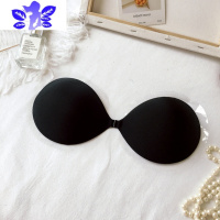 Ideamini加厚乳贴女春季2022新款小胸聚拢无肩带内衣上托纯欲防滑文胸