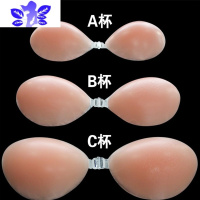 Ideamini美背无肩带隐形硅胶文胸小胸聚拢加厚款胸贴婚纱礼服防走光乳贴