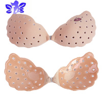 Ideamini夏季透气隐形文胸贴上托聚拢游泳防水婚纱礼服专用乳贴超薄大胸xt