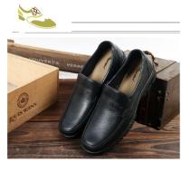 喻娄品牌男式雨鞋防水防滑仿皮鞋厨房鞋厨师胶鞋劳保鞋工作雨靴爸爸套鞋