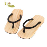 喻娄品牌中国风松木木屐拖鞋 男拖鞋古风木拖鞋日式木板鞋家居家COS木头鞋