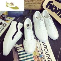 喻娄品牌2019新款小白鞋男原宿鞋子男学生板鞋夏季港风帆布鞋韩版潮情侣鞋