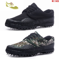 喻娄品牌农民工耐磨家用帆布劳工防滑工鞋男士工作工地上干活穿的青年男士低帮鞋