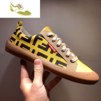 喻娄品牌帆布鞋男秋季精神小伙时尚板鞋韩版百搭嘻哈潮鞋网红青年个性男鞋