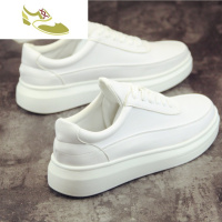 喻娄品牌夏季男鞋小白鞋男韩版潮流内增高白色板鞋男透气百搭休闲运动鞋子