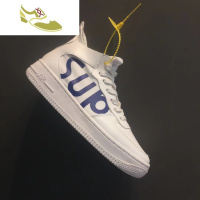 喻娄品牌学生鞋INS夏季潮流男鞋高帮百搭透气运动鞋青少年厚底板鞋松糕鞋男士高帮鞋